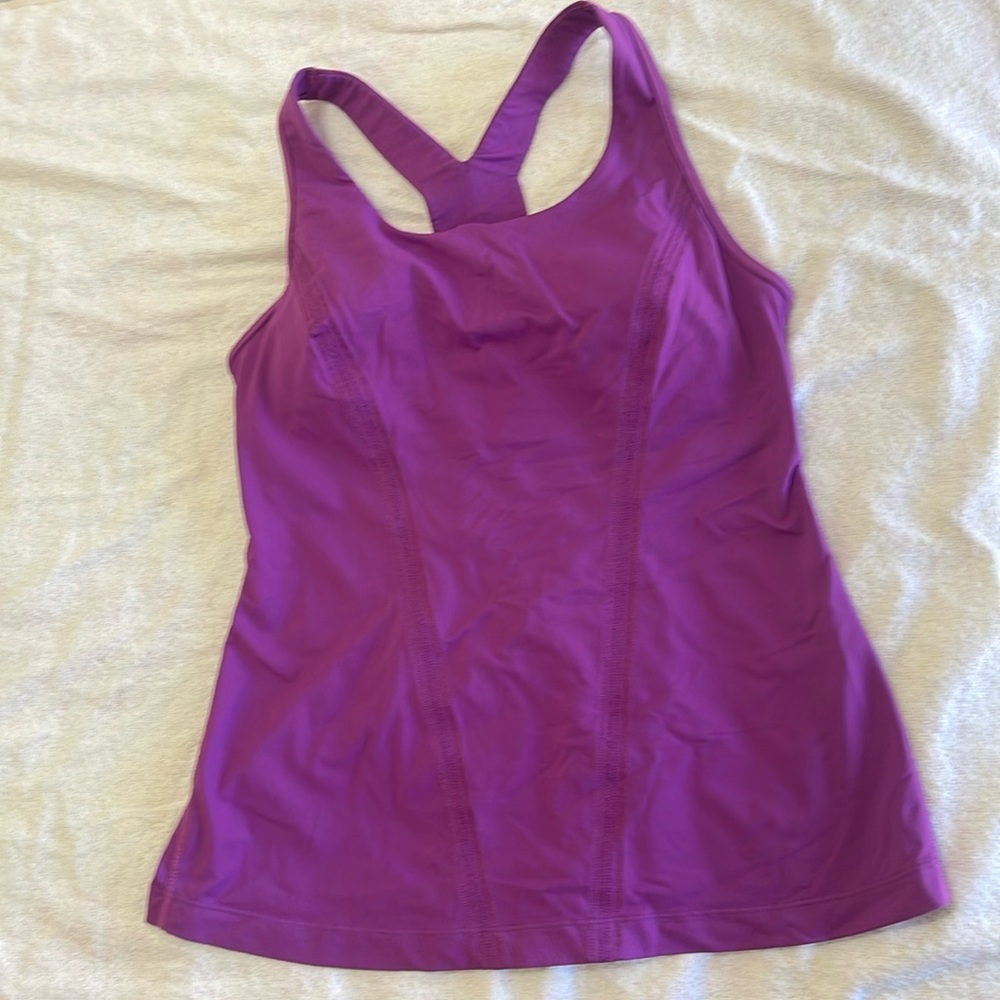 Lululemon Stand Strong Tank Power Purple Sz. 8